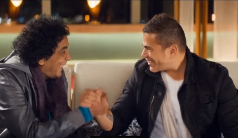 فيديو: عمرو دياب ومحمد منير يطلقان كليب